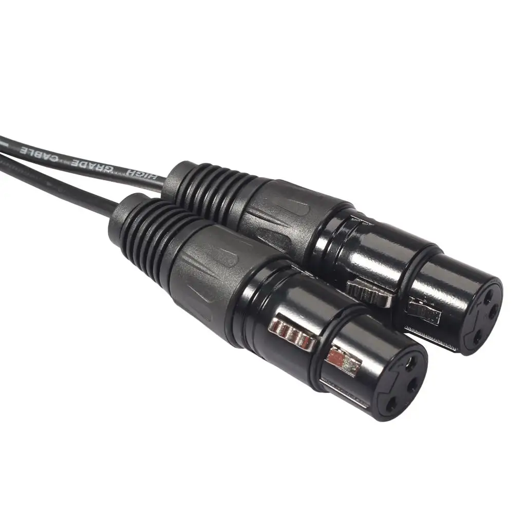 Hochwertiger XLR-RCA-Audiokabeladapter, 1,5 m, robuste Verlängerung aus einer speziellen Legierung für Heimkino- und DJ-Equipment.