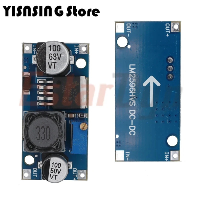 LM2596HVS LM2596 HV LM2596HV DC-DC Adjustable Step Down Buck Converter Power Module 4.5-50V To 3-35V Urrent limiting