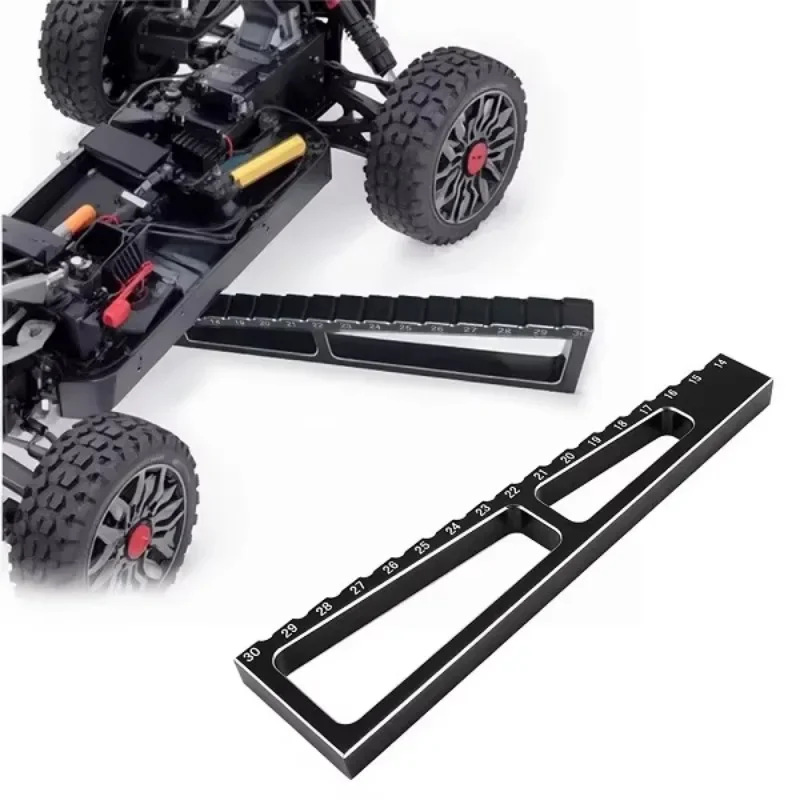 14-30MM Metal RC Ride Height Ruler Chassis Measureing Ride Height Gauge for RC Car 1/8 RC Off-road Vehicle Upgrade Parts
