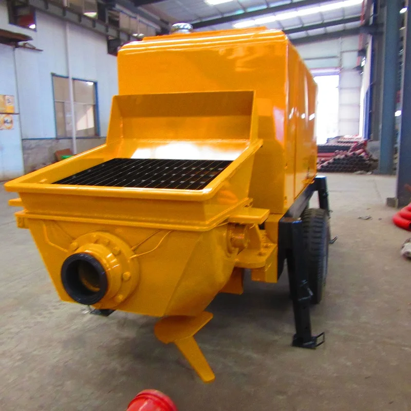 YG Customized 50 Cubic Meter Per Hour Diesel Concrete Pump With High Quality Putzmeister Similar Stationary Concrete Pump for Sa