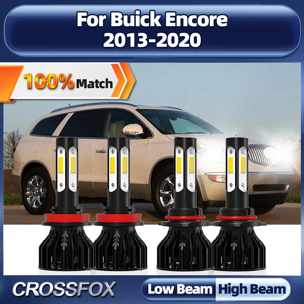 

LED Headlight Bulbs 240W High Power Canbus Car Lights 12V Plug And Play For Buick Encore 2013 2014 2015 2016 2017 2018 2019 2020