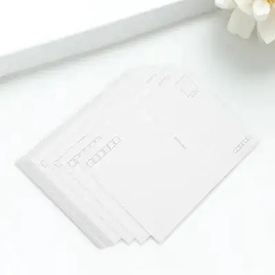 20 قطعة بطاقات بريدية فارغة ورق البطاقات DIY بها بنفسك تصميم مرسومة باليد البريدية تزيين بطاقات فنية قابلة للطباعة دعوة تحية