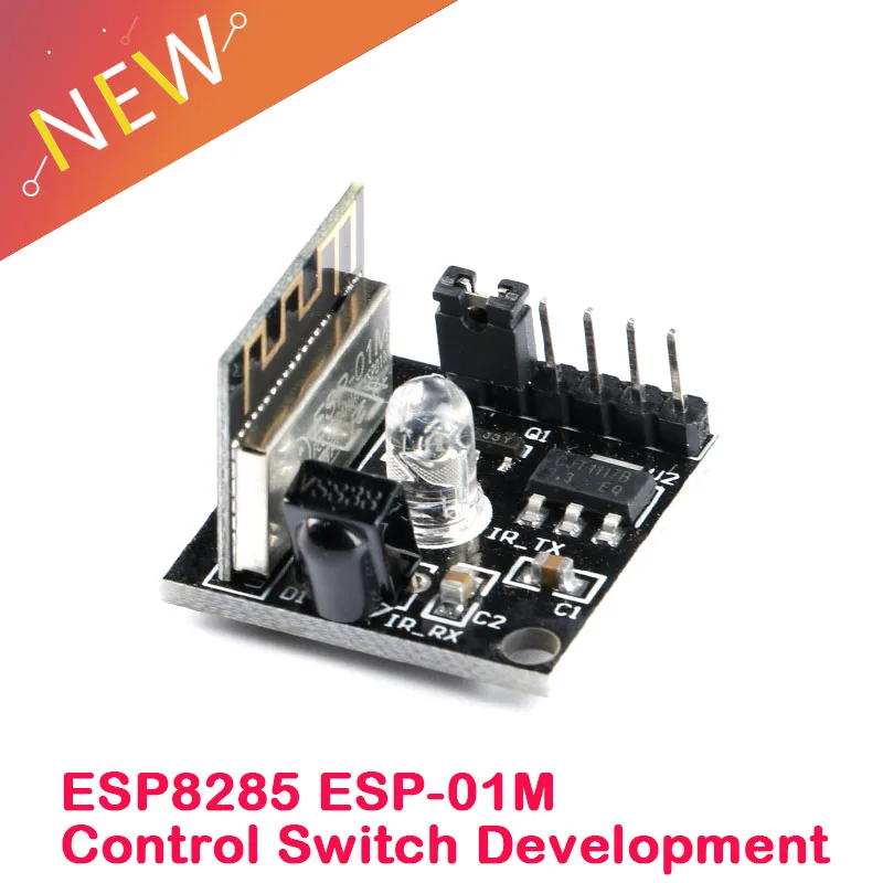 ESP8285 ESP-01M IR Transceiver Wifi Wireless Module Remote Control Switch Development Learning Board esp 8285 ESP01M ESP 01M