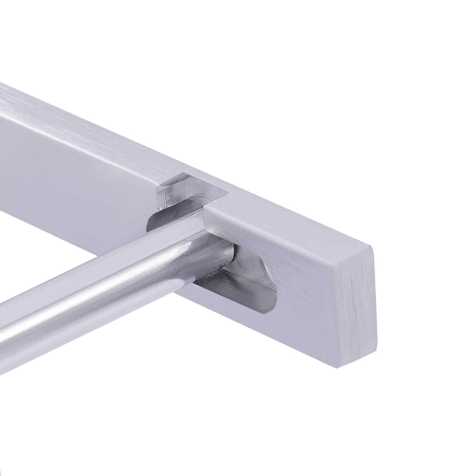 رف منظم للحرف اليدوية على الحائط مكون من 4 خطافات من سبائك الألومنيوم لتخزين بكرة خيط غزل الشريط وغرفة الحرف اليدوية