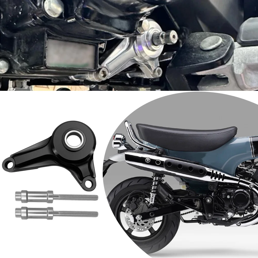 

1 set Aluminum Alloy Motorcycle Gear Shift Stabilizer Bracket accessories For HONDA DAX125 (DAX ST125) 2022 2023 2024