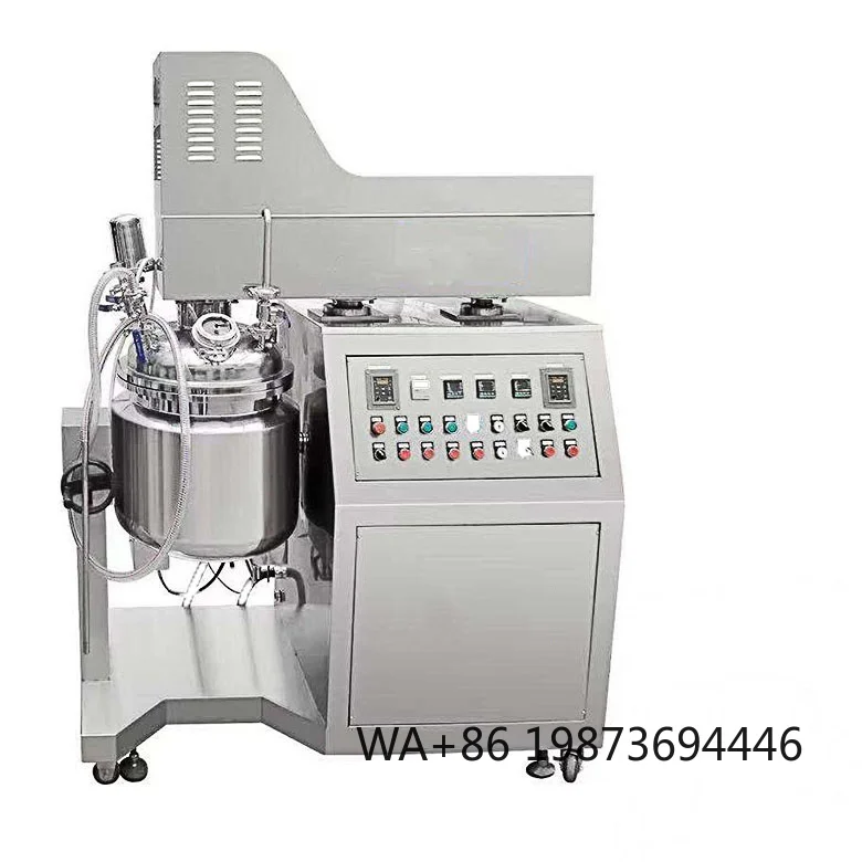 5L-30L Small Vacuum Homogenizer Mixer Laboratory Multifunctional Cosmetic Cream Emulsifying Equipment