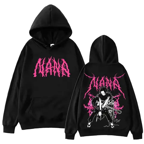 Anime Nana Osaki Hoodie Man Woman Harajuku Long Sleeve Pullover Tops Sweatshirt Gift