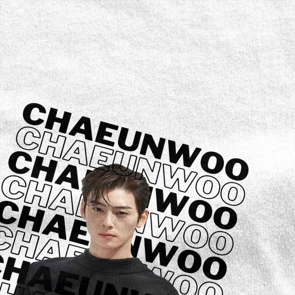 ASTRO Cha Eun Woo Korea T shirty Merch męskie damskie z czystej bawełny T-shirt w stylu Vintage ubrania z krótkim rękawem pomysł na prezent