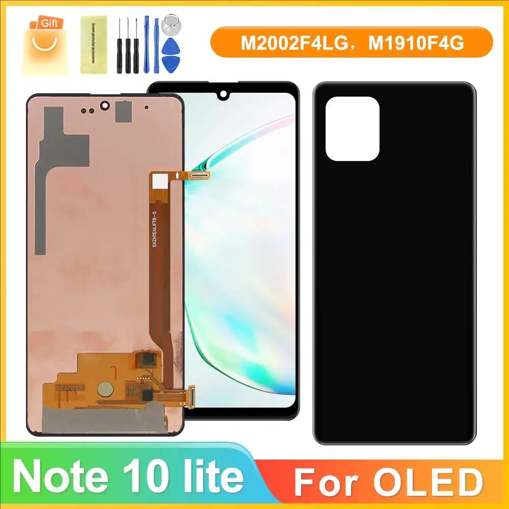 Note 10 Lite Lcd, For Samsung Galaxy Note 10 Lite N770 N770F Lcd Lcd Display Touch Screen Digitizer Parts