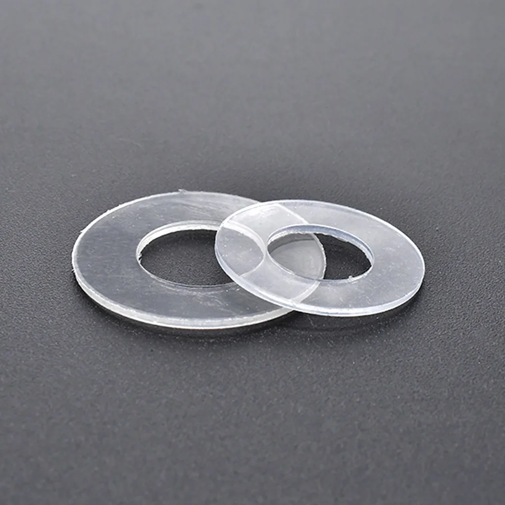 M1.2~M12 PVC Hard Washer Transparent High Temperature Resistance Clear Plastic Insulation Gasket Shockproof or Leakproof washers