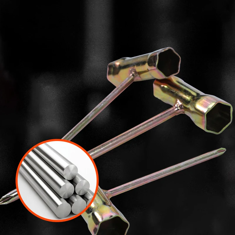 Imagem -04 - Spark Plug Socket Wrench Spanner para Motosserra a Gasolina e Cortador de Escova 13 mm 19 mm Aço Inoxidável