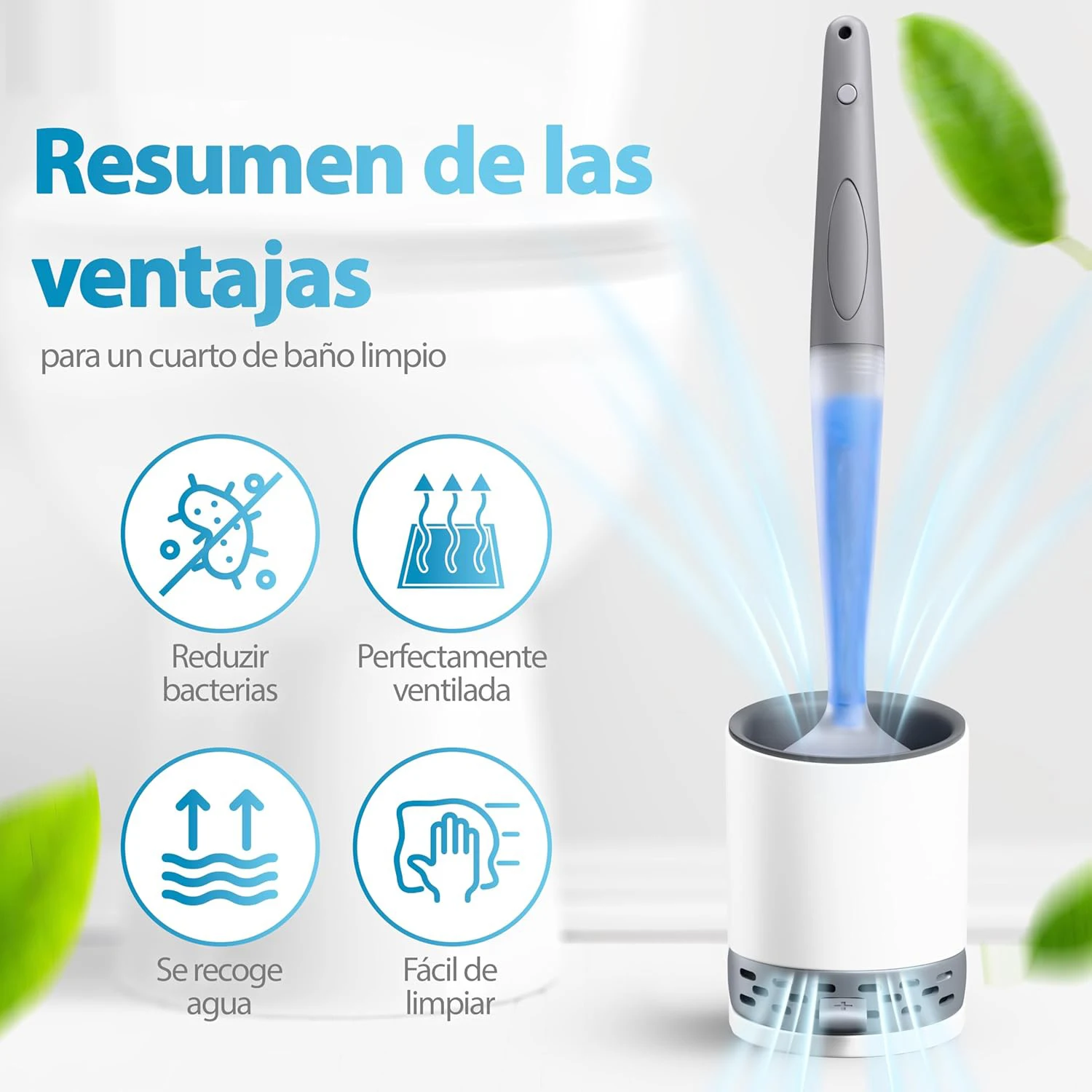 

Long Handle Toilet Brush Set Detergent Refillable Toilet Cleaning Brush Silicone TPR Brush for Corner Cleaning Tools