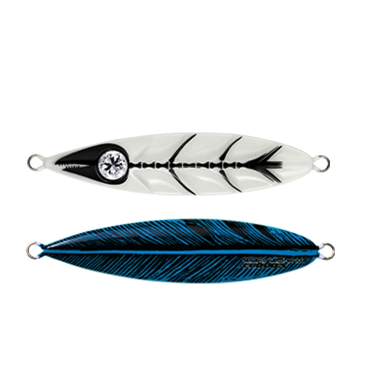 2026  Factory Directly Knife Jig 200g Luminous Slow Pitch Fishing Jigs Saltwater Metal Jigging Lure