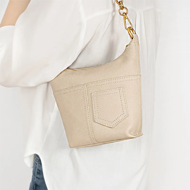 

Дизайнерская высококачественная женская сумка-тоут на одно плечо, модная сумка через плечо из натуральной кожи для поездок на работу, подмышки Bolso Mujer