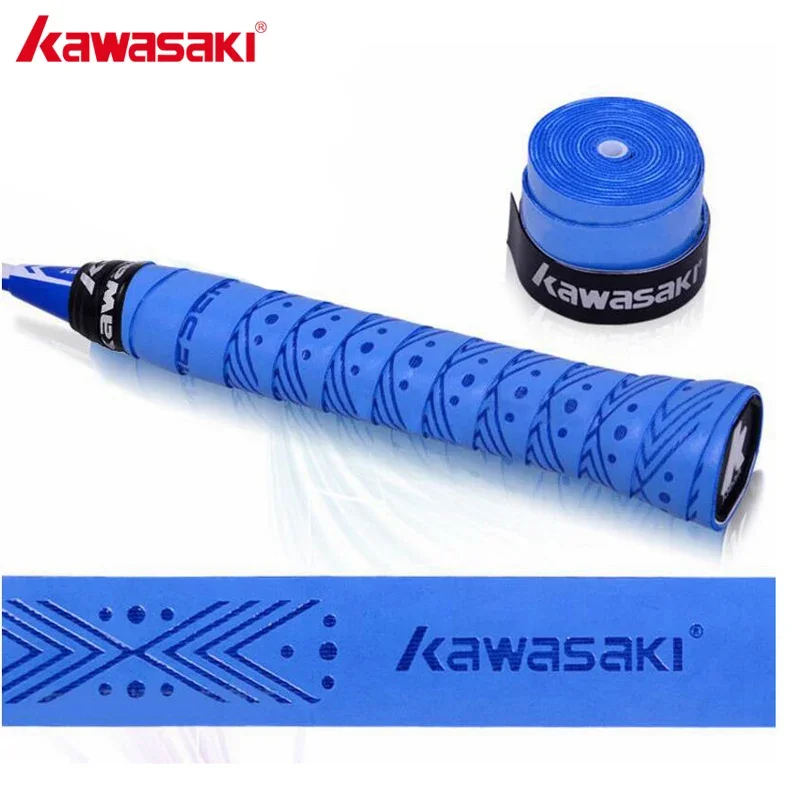 10 ชิ้น Kawasaki Racket Overgrip เหงื่อ Band X5 Anti - slip Sticky Feel พาเดล Overgrip แบดมินตันเทนนิส Grip