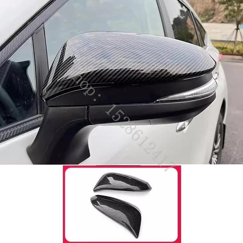 

for Toyota Harrier 2022 2023 car accessories ABS Rearview mirror Decoration Rearview mirror cover Trim Rain eyebrows