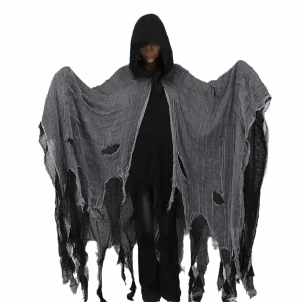 Terror Invisible Ghost Cloak Spectral Phantom Cape Halloween Horror Costume Cos… - Image 4