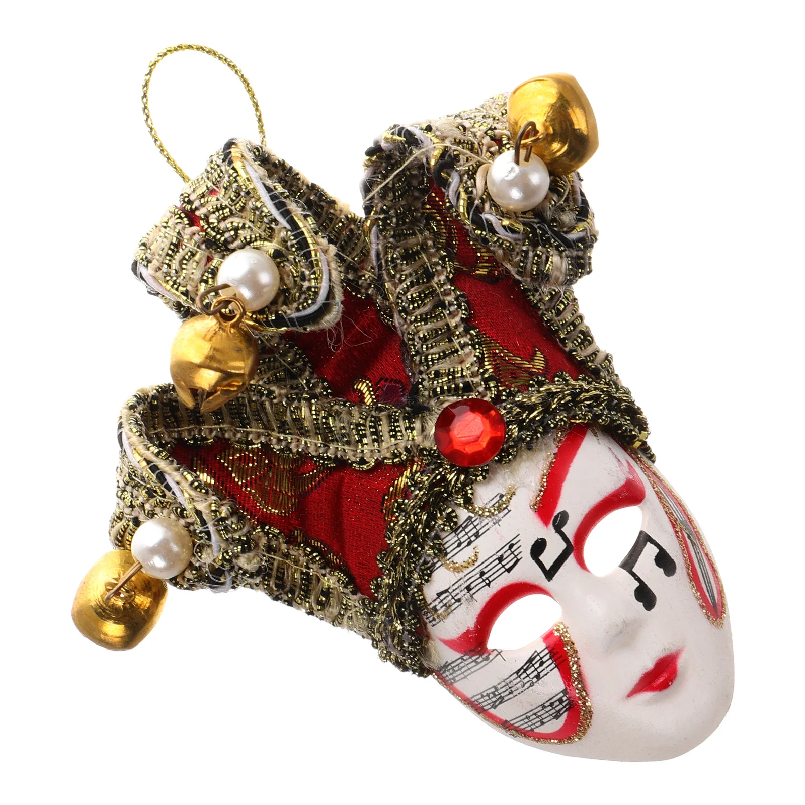 

Cute Fridge Magnets Carnival Clown Mask Decorative Refrigerator Magnets Adorable Mask Style Fridge Decor Lovely Magnetic