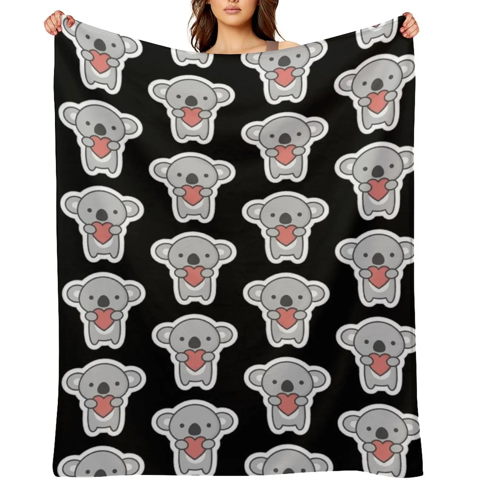 

koala Throw Blanket Kid'S Single Luxury St Moving Blankets