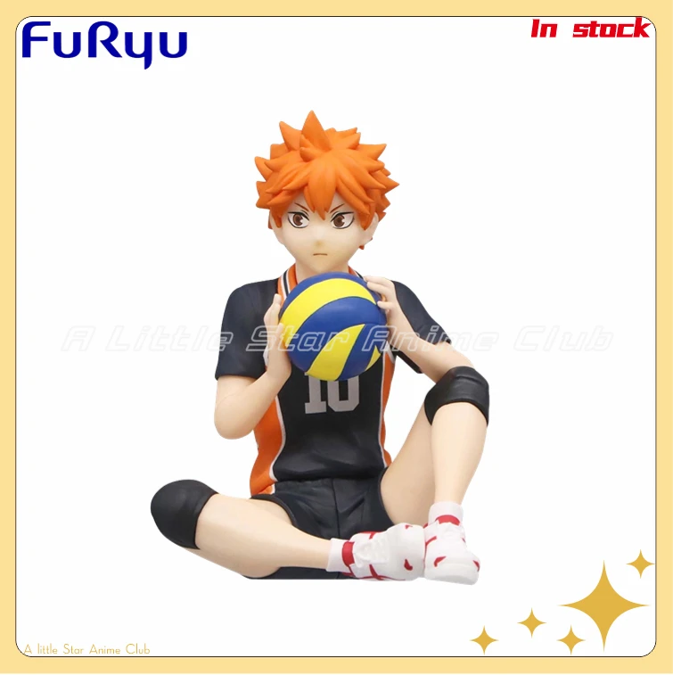 

В наличии оригинальная FuRyu волейбольный мальчик стопор для лапши Shoyo Hinata аниме фигурка модель коллекция игрушки украшения подарки