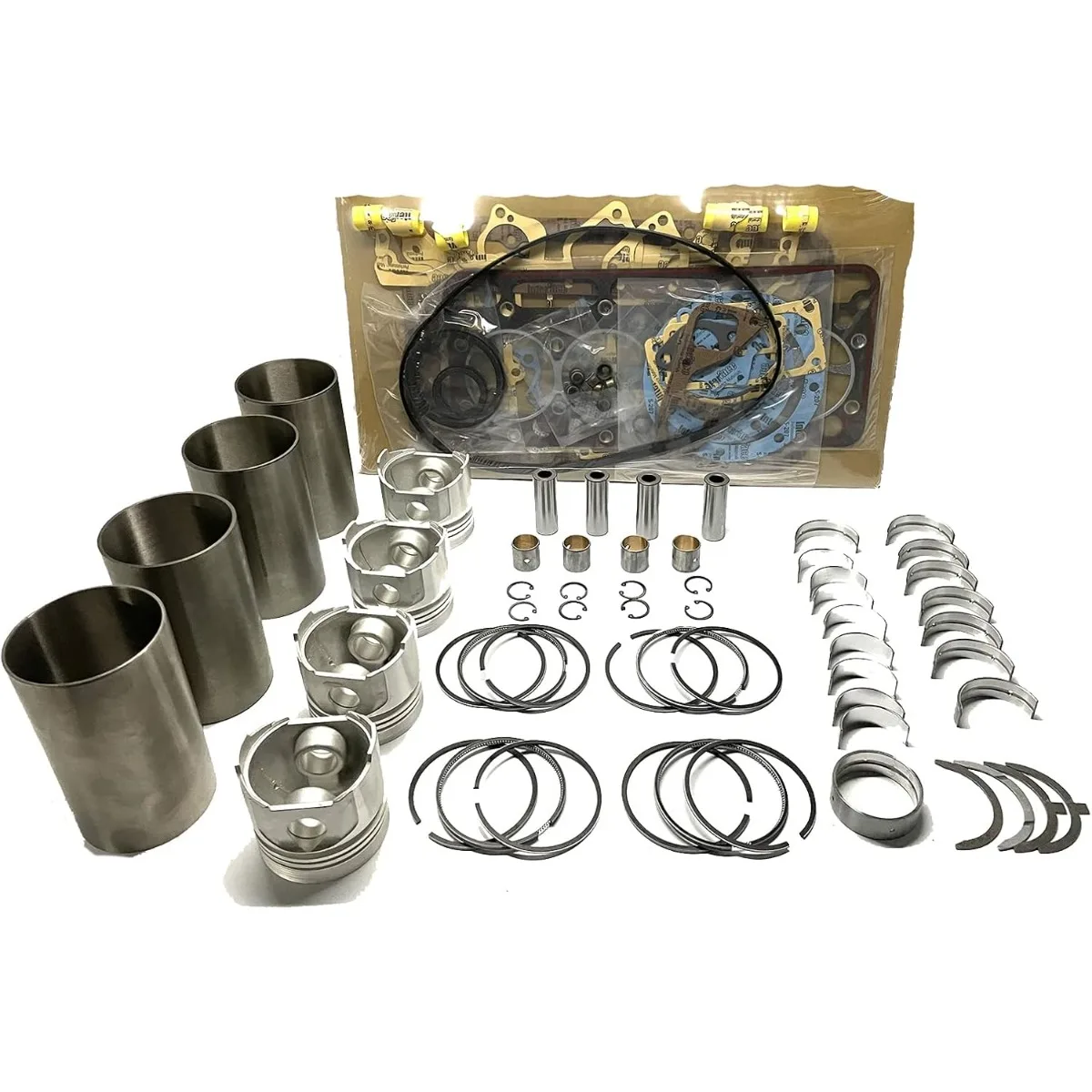 Overhaul Rebuild Kit (not included Valves kit) Compatible with Thermo King TK4.86E TK486E Engine