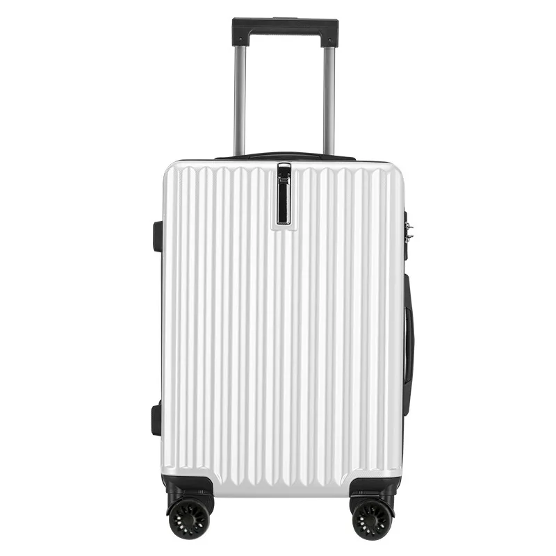 Trolley Case Universal Wheel Travel Men\'s Trolley Women\'s Sturdy And Durable Zippered Luggage Carry On Silent Travel Suitcase