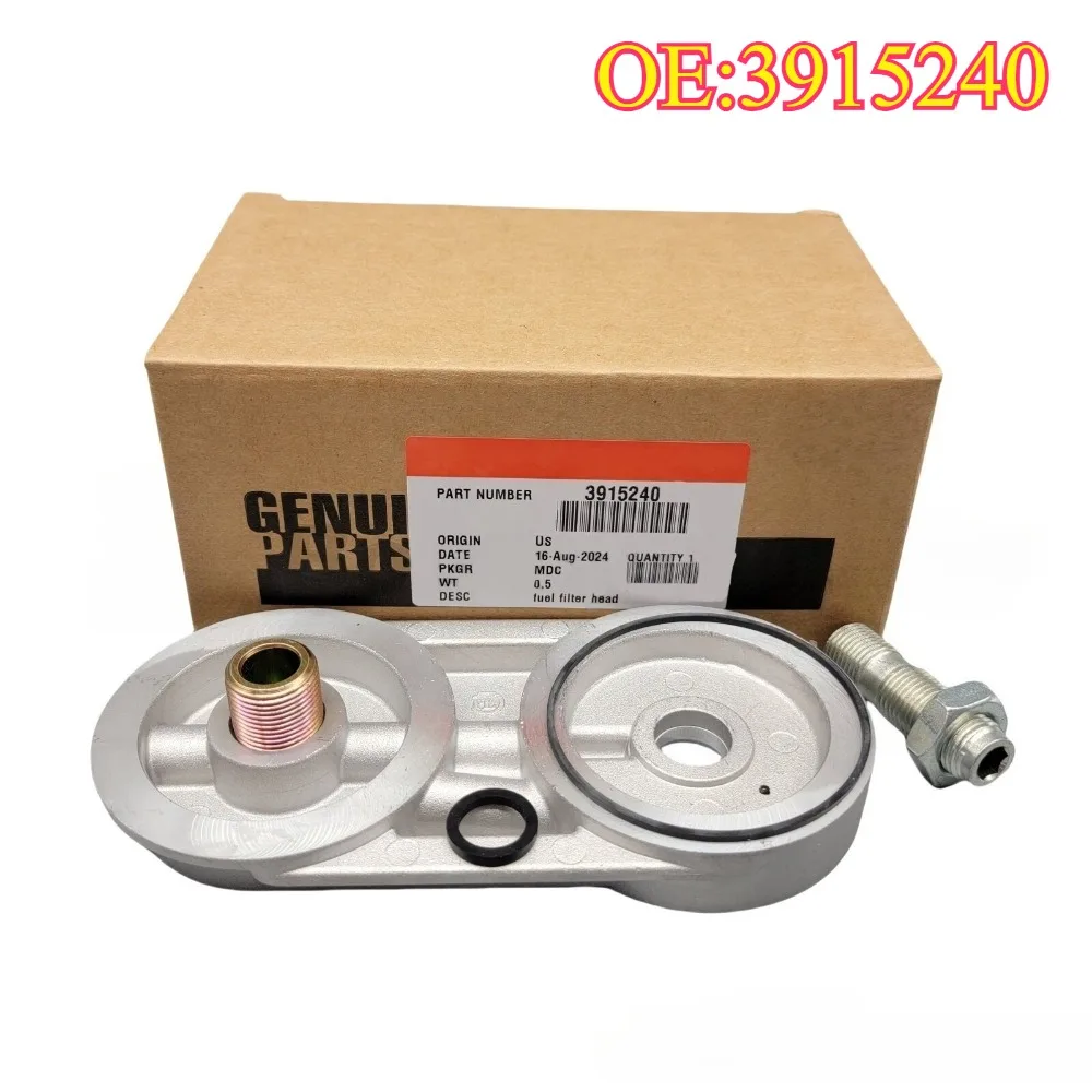 

High quality New For 3915240 Fuel Filter Head Cummins 6BT 5.9L 12V 3.9L 6C FS1280 FF5052