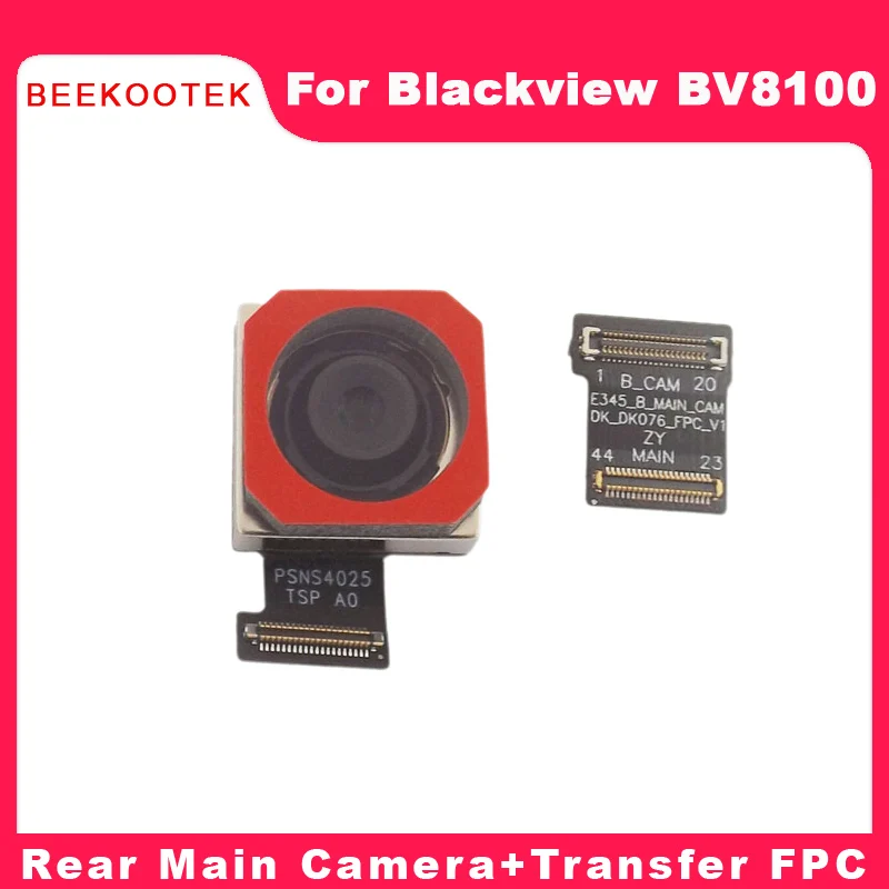 

New Original Blackview BV8100 Rear Main Camera Back Camera Module With Transfer Cable Flex FPC For Blackview BV8100 Smart Phone