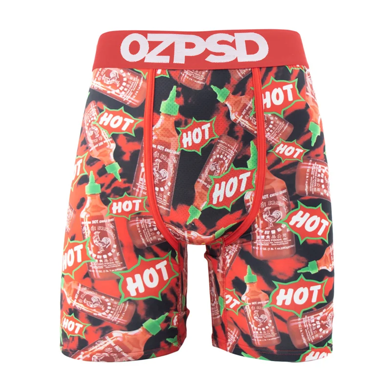 OZPSD e mutande da uomo Boxer Boxer slip Plus Size Boxer Sexy da uomo intimo Boxer Cueca mutandine maschili Lingeri slip