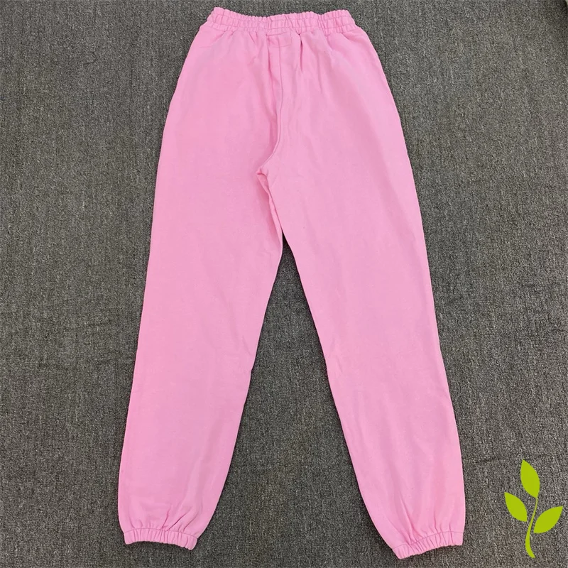 25ss Oversized Cotton Sports Long Pants Letter Print SAINT MICHAEL Sweat Pants Men Women Washed Casual Trourers