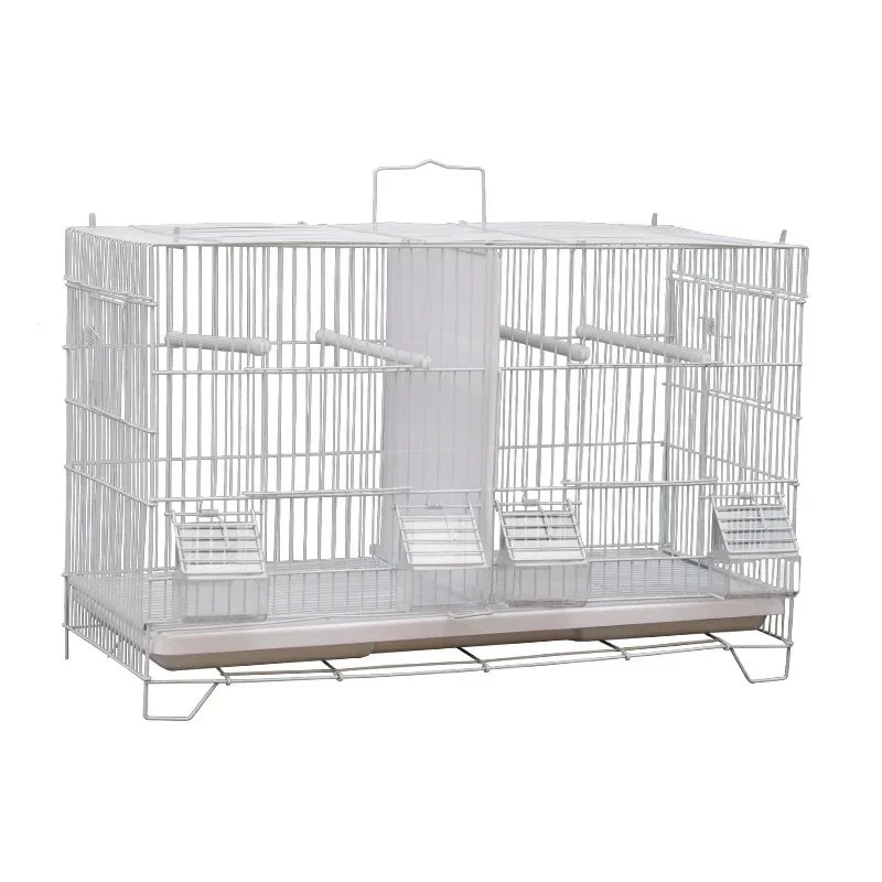 

Large Combination Parrot Birdcage, Luxury Breeding Cage for Groups, Non-toxic Solid Material, Villa Style Aviary