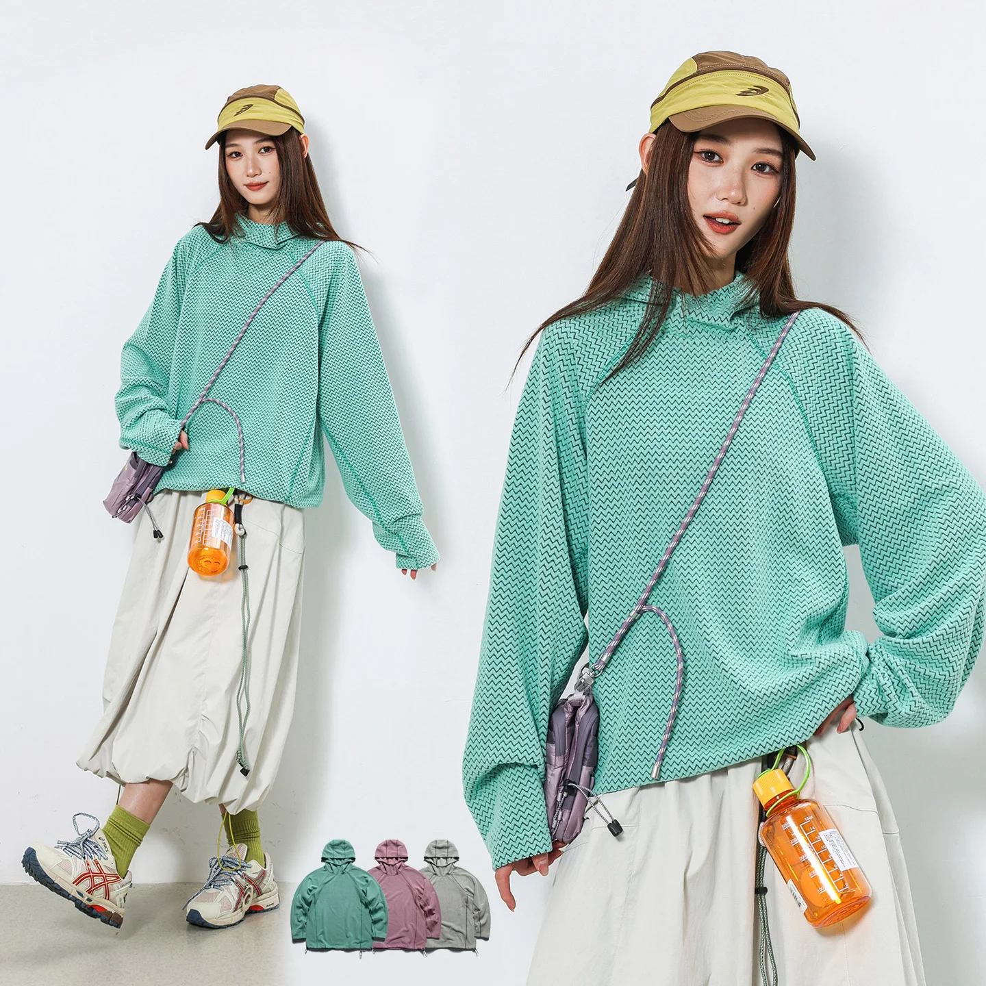 Autumn Winter Outdoor Sport Fleece Hooded Sweatshirts Men Women Loose Casual Warm Hoodie Sweatshirt Couple Hoody Tees Tops