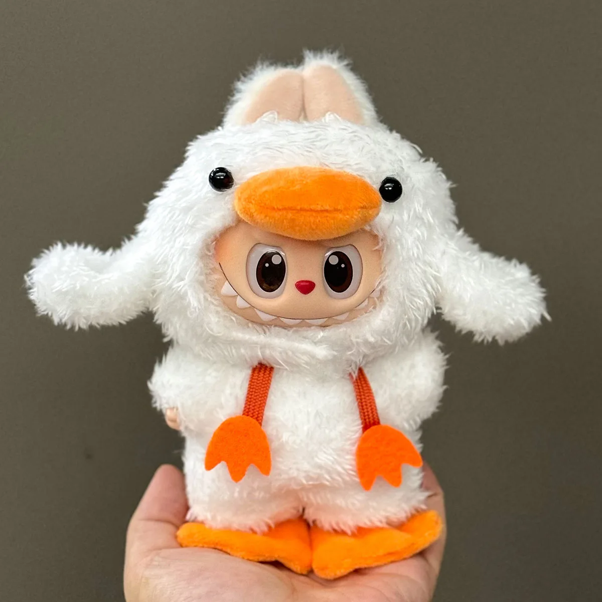 Cute Mini Plush Doll Cartoon Costumes Clothes for Labubu Doll DIY Outfit Accessories Gifts