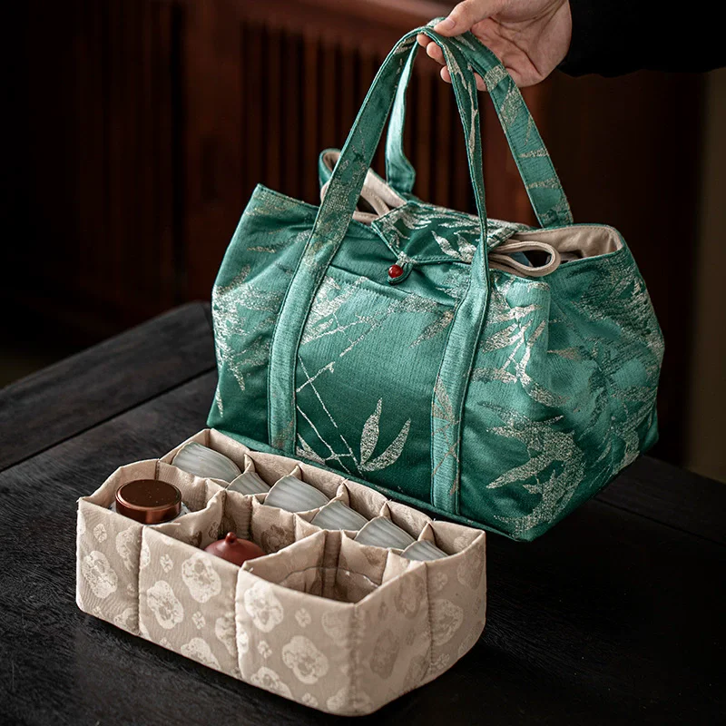Tea Set Travel Bag for 