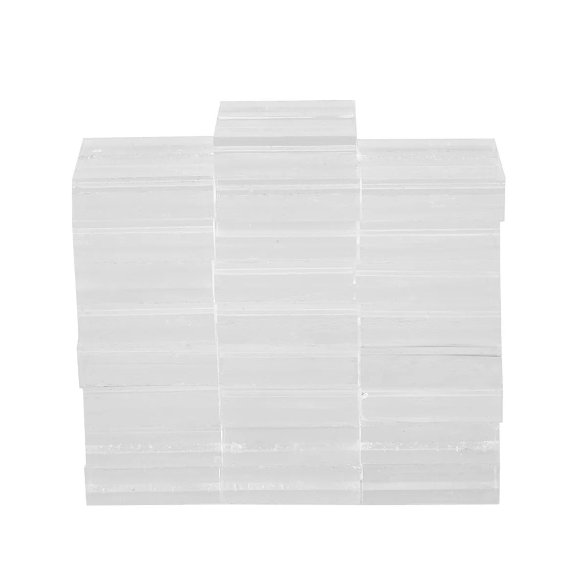 25 Buah Tempat Kartu Berdiri Akrilik 1.2 Inci Bening