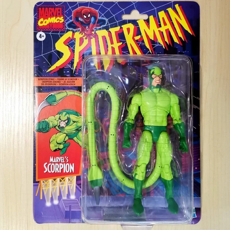 

Cool Original Marvel Legends Series X-men Spider-man Villain Scorpion 6 Inches 16cm Collectibl Cartoon Action Figure Toy Gifts