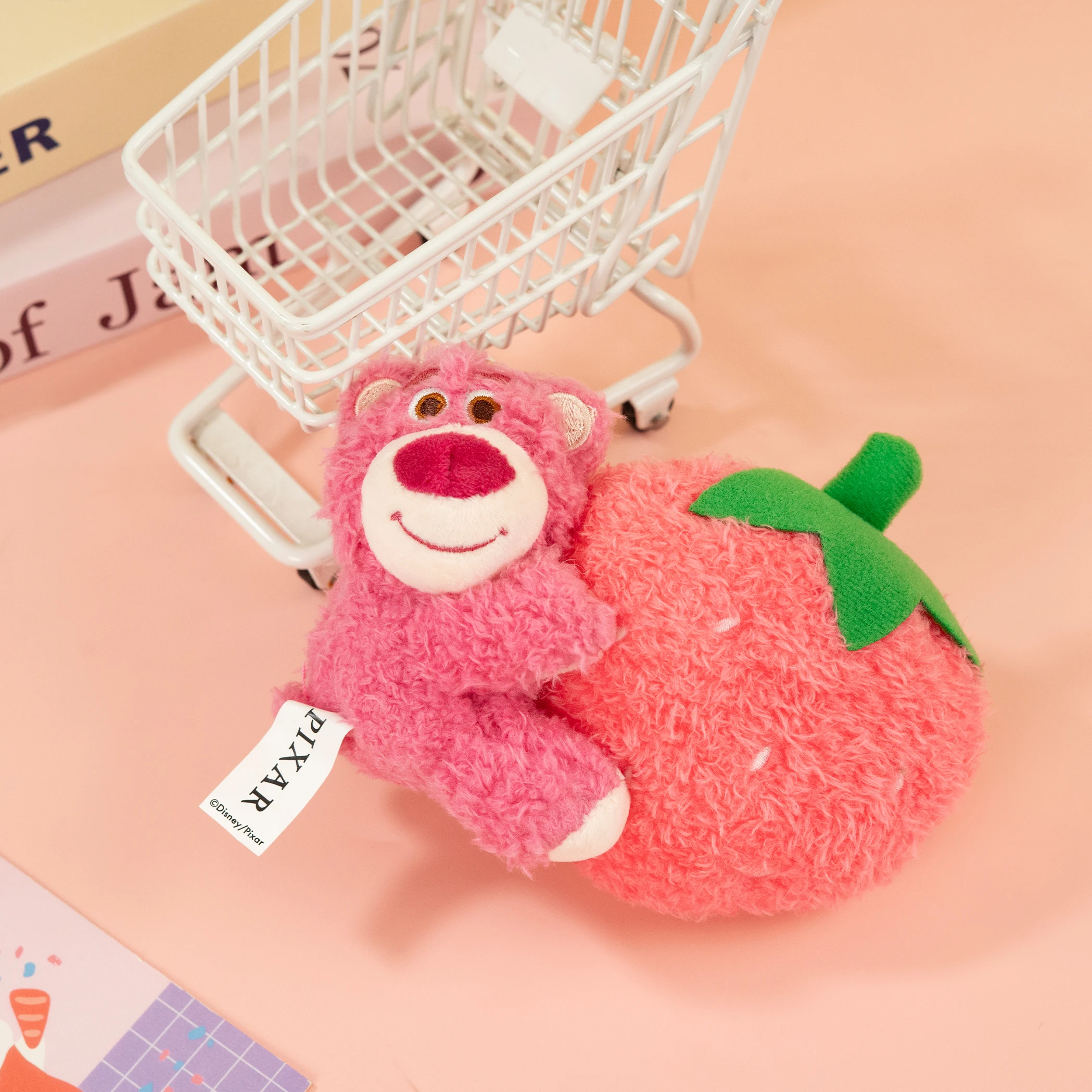 Disney Zootopia Toy Story LoveHug Series Judy Nick Donald Daisy Lotso Stitch Angel Plush Keychain Bag Charm for Party Decor Fans view 4