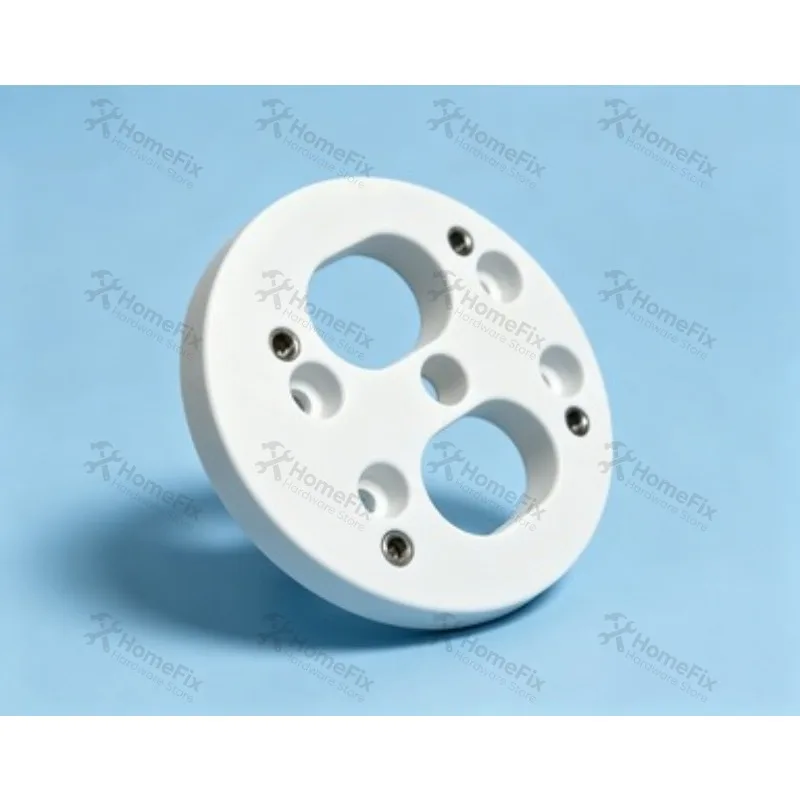 Lower Ceramic Isolator Plate 114x15mm 114x20mm For Low Speed Wire Cut EDM Machine