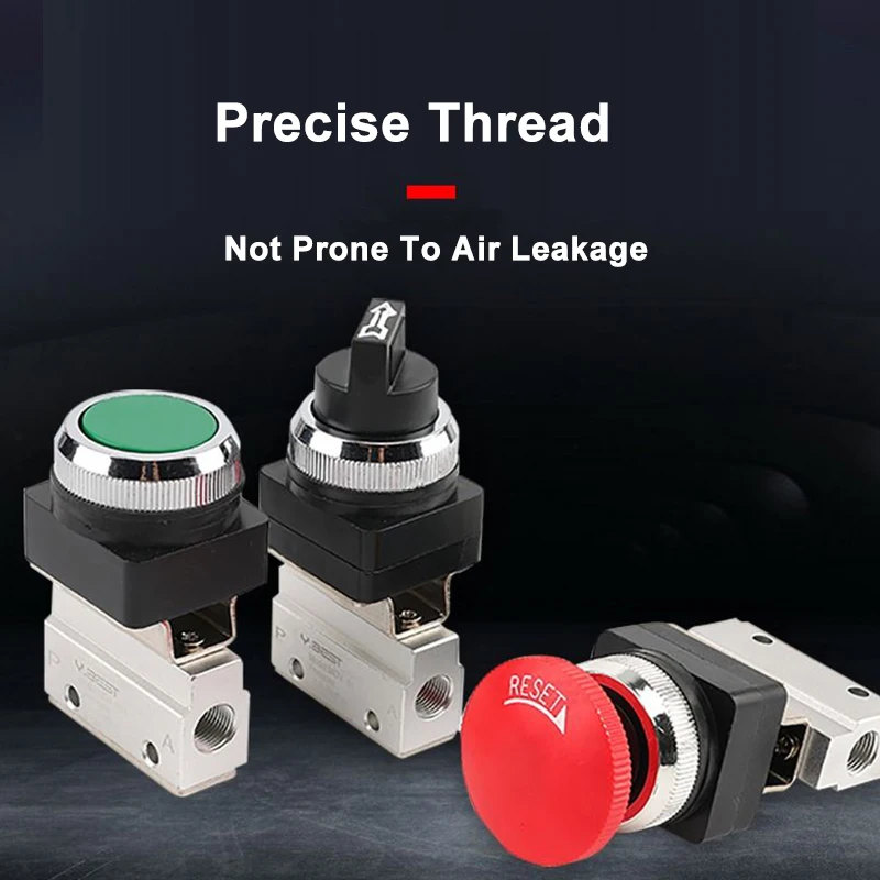 MOV Pneumatic Manual Valve Two Ports Mechanical Valve Directional valve Pneumatic Control valve MOV-01 MOV-02 MOV-03 MOV-03A