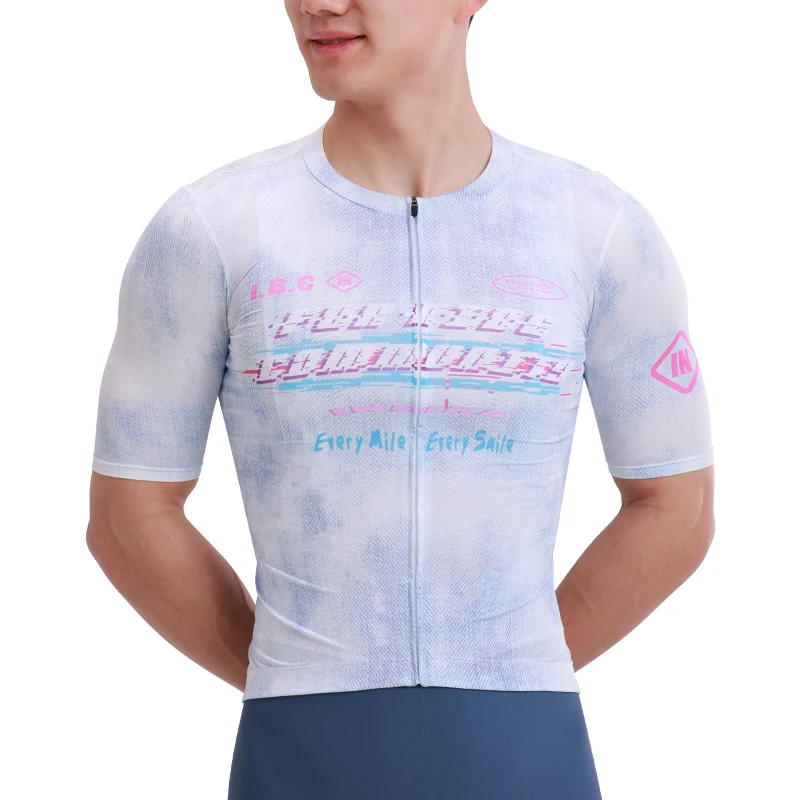 INBIKE Kurzarm-Radtrikot für Herren, Sommer, schweißableitend, schnell trocknend, für Mountainbike, Rennrad, Kleidung, Top, Fahrradbekleidung