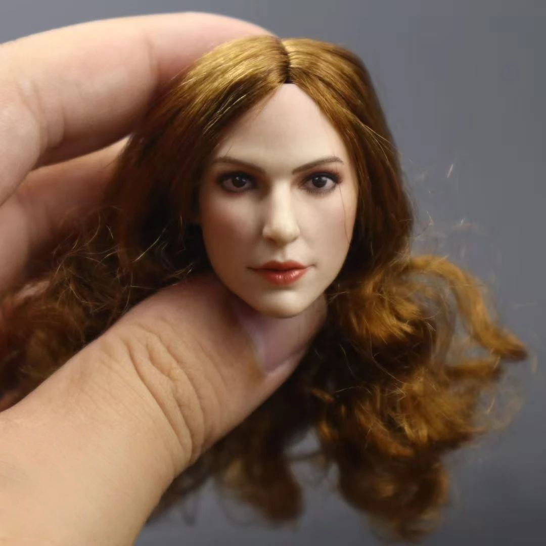 

1/6 европейская девушка Linda голова резная модель подходит для 12-дюймовой фигурки