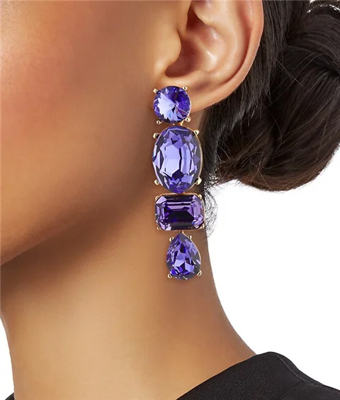 

Earrings Personality Luxury Retro Sparkly Stud Piercing Aretes De Mujer Pendientes Brincos Boucles D’Oreille Femmes