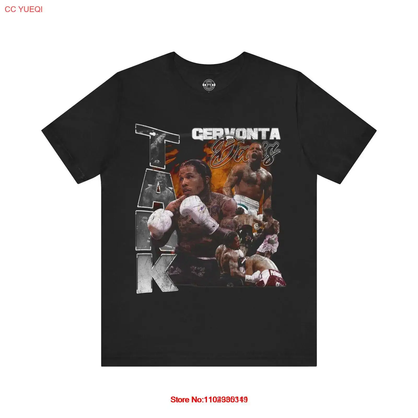 Gervonta Davis Tank Boxing Vintage 90s Retro Graphic Collage T-Shirt