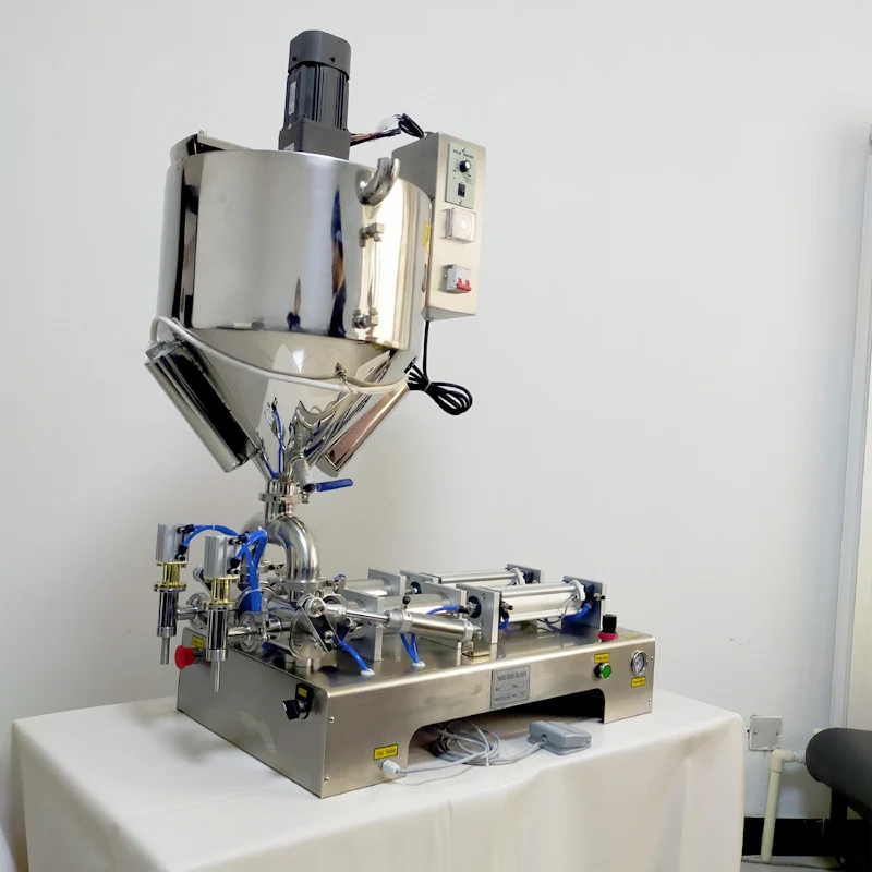 Picture 4: Automatic Packaging Filling Machine Pneumatic Quantitative Paste Liquid Filling Machine Double Head
