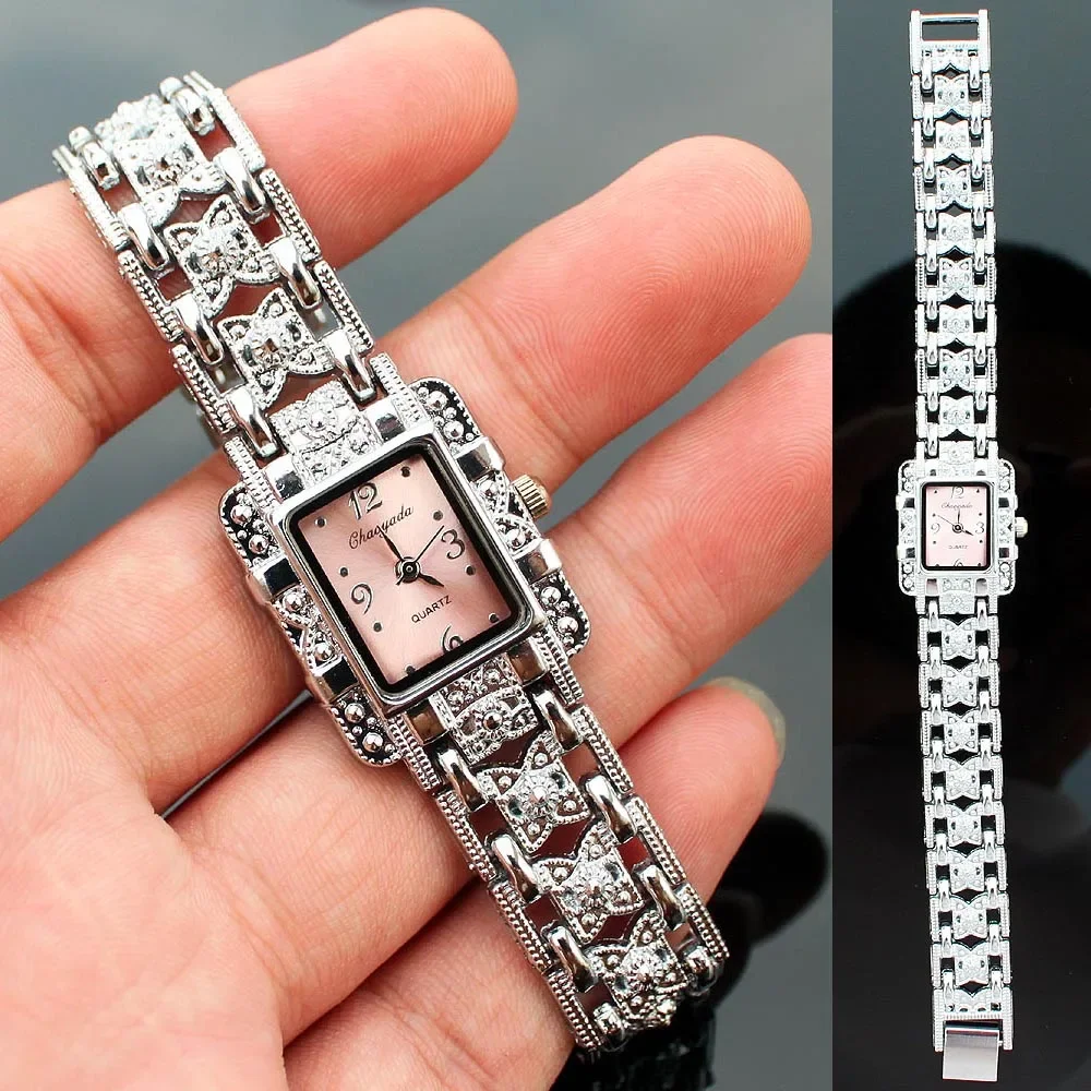 الجوف فراشة الأزياء الفاخرة الساعات الفولاذ المقاوم للصدأ للنساء سوار كوارتز ووتش السيدات اللباس الساعات ساعة relogios