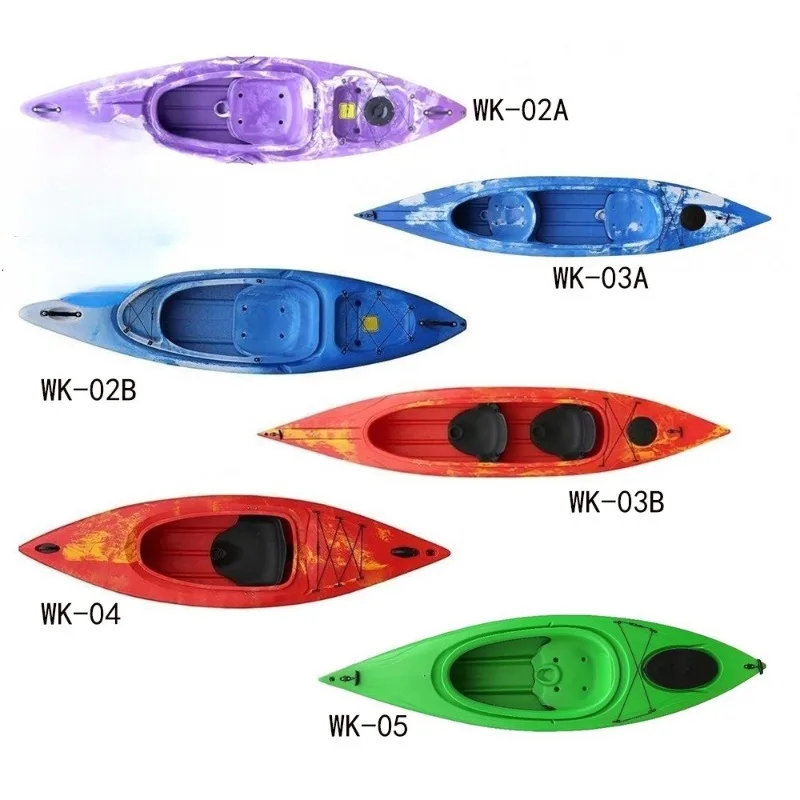 Enkele snelle boot Riptide Boot Oceaanboot Outdoor Water Competitie Cockpit Rotomolded Kayak