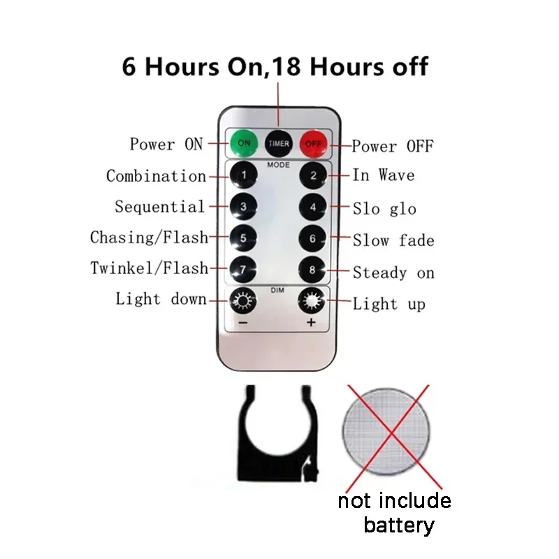 LED Fairy String Curtain Light 3/4/6M Christmas Lights 8 Mode Remote USB Festoon Christmas Decor For Home Holiday New Year Lamp