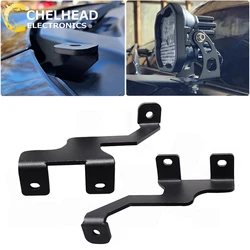 Upper Hood A Pillar Ditch Cube Pod Led Work Lighting Bracket Holder Mounting for Ford F150 2004-2014 & SVT Raptor 2010-2014