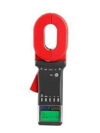 ETCR2000+ Clamp On Ground Resistance Tester meter  0.01~1200 ohm