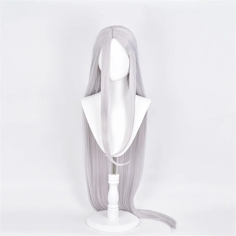 Silvair peruca jogo homicipher cosplay peruca masculina 100cm de comprimento mr. silvair cosplay cabelo